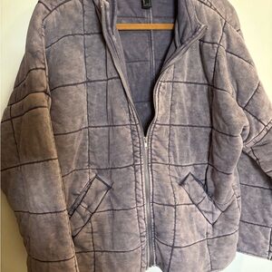 Forever 21 Lavender Quilted Jacket